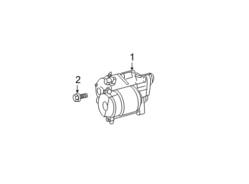 2003 Dodge Ram 1500 Starter Diagram 2 - Thumbnail