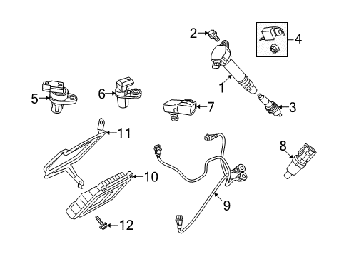 2009 Dodge Journey Spark Plug Diagram for SZFR5LP13G