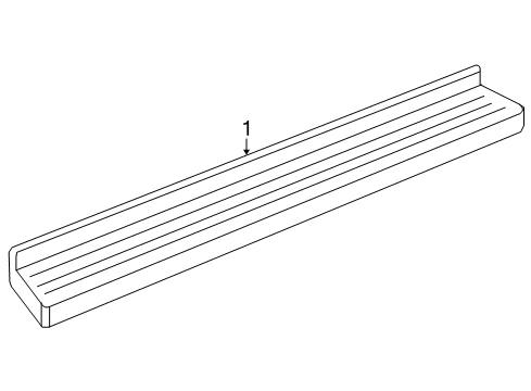 2008 Dodge Ram 1500 Running Board Diagram for 82207708AB