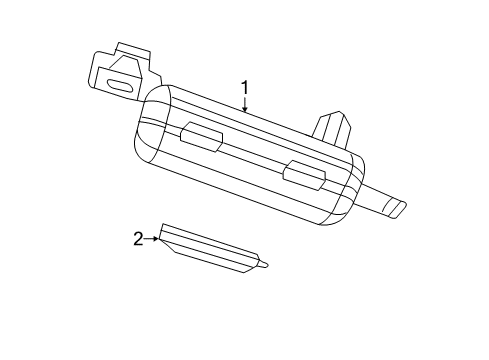 2014 Dodge Charger Display System Diagram for 68224879AB