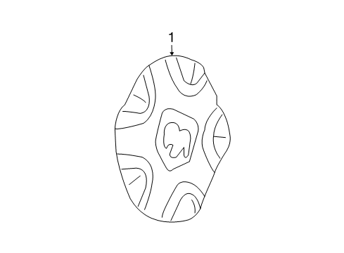 2009 Chrysler Aspen Wheel Covers & Trim Diagram 2 - Thumbnail