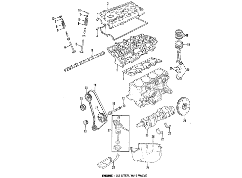 1989 Chrysler TC Maserati Engine Mounting Diagram