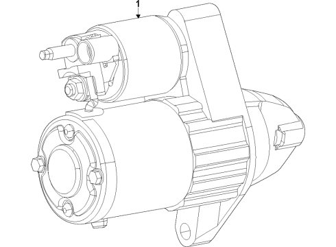 2021 Ram ProMaster City Starter Diagram 2 - Thumbnail
