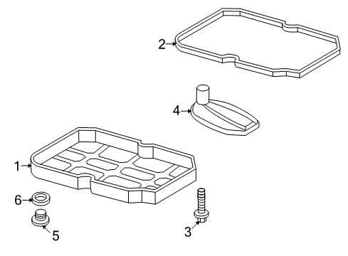 2004 Dodge Sprinter 2500 Magnet Seal Diagram for 52108330AA