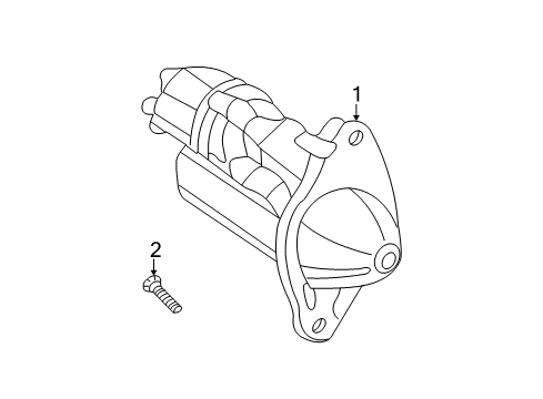 2003 Chrysler Sebring Starter Diagram 3 - Thumbnail