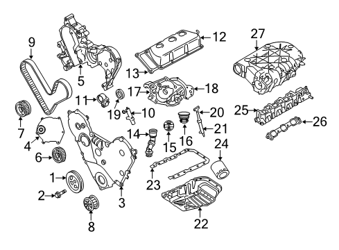 2007 Chrysler Pacifica Intake Manifold Diagram for 4781035AQ
