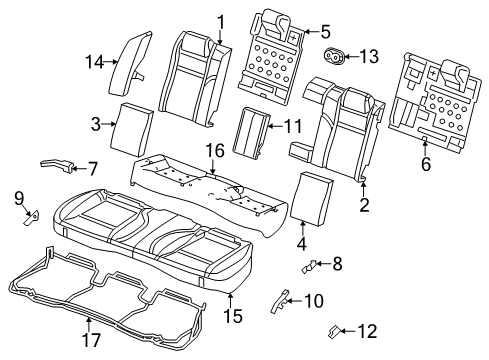 2015 Dodge Charger Bushing Diagram for 68104426AA