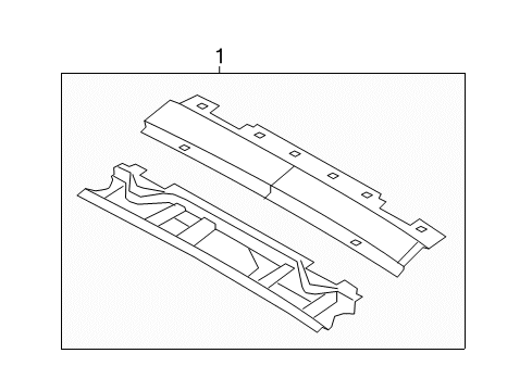 2014 Chrysler 200 Windshield Header & Components Diagram