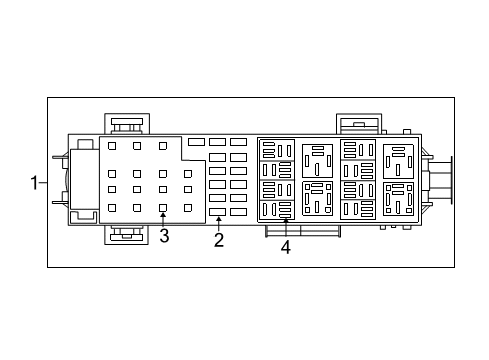 2007 Dodge Nitro Distribution Box Diagram for 56049721AQ