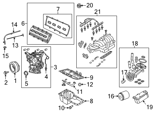 2020 Ram 2500 Flange Diagram for 4893181AD