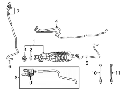 2021 Ram 1500 Valve - Canister Purge Diagram for 68441926AD