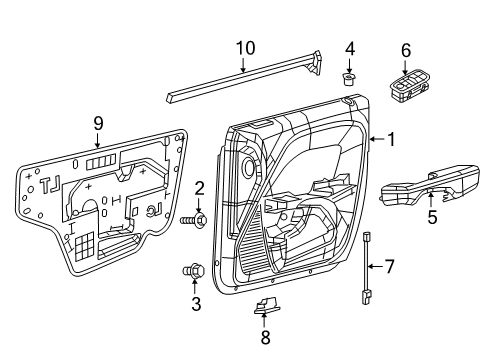 2017 Dodge Challenger Belt Weatherstrip, Front Inner Driver Side Diagram for 5056275AC