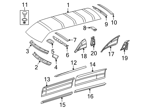 2009 Dodge Sprinter 2500 Front Brace Diagram for 68033254AA