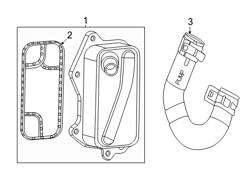 2025 Jeep Compass Engine Oil Cooler Diagram