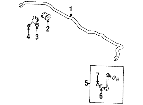 1996 Chrysler Sebring Protector Diagram for 4695656