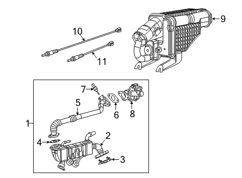 2019 Jeep Wrangler ECM Diagram for 68330909AA
