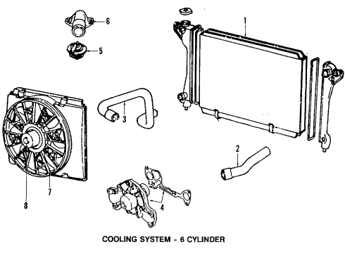 1994 Chrysler LeBaron Electrical Components Diagram