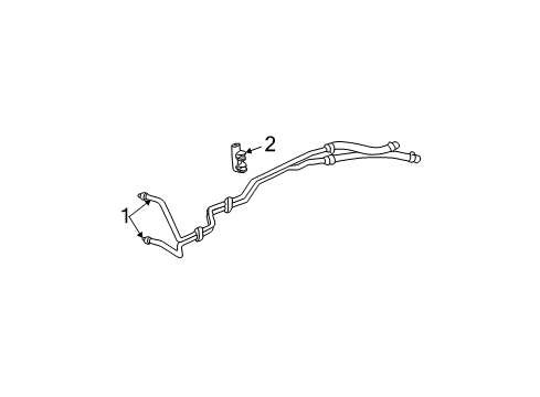 2007 Jeep Grand Cherokee Trans Oil Cooler - Belts Diagram 2 - Thumbnail