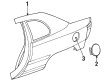 Dodge Fuel Filler Housing Diagram - 5256943