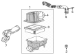 Jeep Air Duct Diagram - 68247353AA