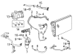 Jeep A/C Service Cap Diagram - 68020864AA