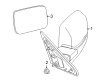 2017 Ram 3500 Car Mirror Diagram - 68416903AC