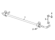 Jeep Sway Bar Link Diagram - 68498191AB