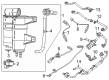 Jeep Grand Wagoneer Oxygen Sensor Diagram - 68541528AA