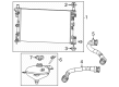 Dodge Charger Daytona Coolant Reservoir Diagram - 68589671AA