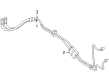 Jeep Oil Cooler Hose Diagram - 55037841AK