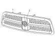 Ram Grille Diagram - 68234161AA