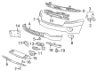 Jeep Headlight Cover Diagram - 68078291AB