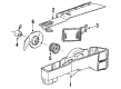 Dodge Ramcharger Heater Core Diagram - 4361181