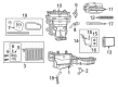 Jeep Blend Door Actuator Diagram - 68224186AA