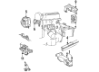 Dodge Shadow Motor And Transmission Mount Diagram - 4612093