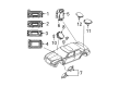 2007 Dodge Magnum Car Speakers Diagram - 5030278AC