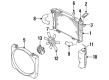 Dodge D250 Cooling Fan Assembly Diagram - 52028653