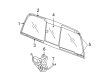 2005 Dodge Ram 1500 Windshield Diagram - 55276927AD
