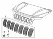 2023 Jeep Cherokee Grille Diagram - 6AZ88DX8AB