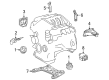 Chrysler Crossfire Engine Mount Bracket Diagram - 68071142AA