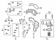 Jeep Wrangler Water Pump Diagram - 68524862AA