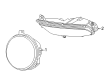 Chrysler 300 Fog Light Diagram - 68294009AA