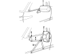 Dodge Ram 1500 Car Mirror Diagram - 55155007