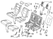 Dodge Durango Seat Cover Diagram - 1UP98DX9AB