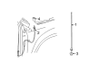 Jeep Patriot Antenna Diagram - 4672297AC