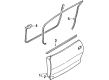 1998 Chrysler Sebring Door Seal Diagram - MR760376