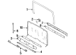 Jeep Liftgate Hinge Diagram - 5013722AB