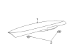 Dodge Durango Spoiler Diagram - 68105149AD