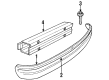 Chrysler LHS Air Deflector Diagram - 4756364
