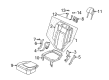 Jeep Liberty Seat Cushion Diagram - YG531L5AA